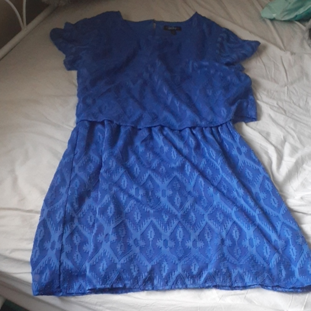 Blue dress